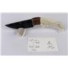 Image 1 : Bo Earls Handmade Obsidian Jaw Handle Knife