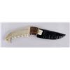 Image 2 : Bo Earls Handmade Obsidian Jaw Handle Knife