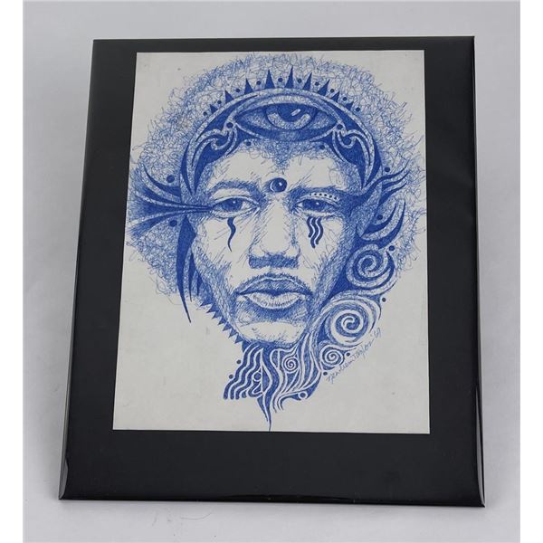 Newbern Taylor Jimi Hendrix Drawing