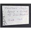Image 3 : Newbern Taylor Jimi Hendrix Drawing