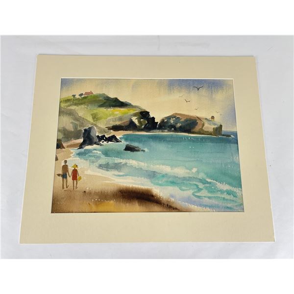 George Whitaker Watercolor Painting