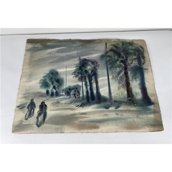 William Rakocy Florida Watercolor Painting