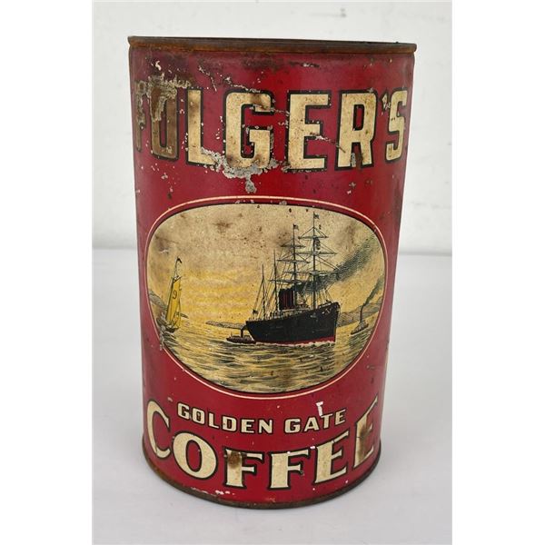 Folgers Golden Gate 2.5lb Coffee Can