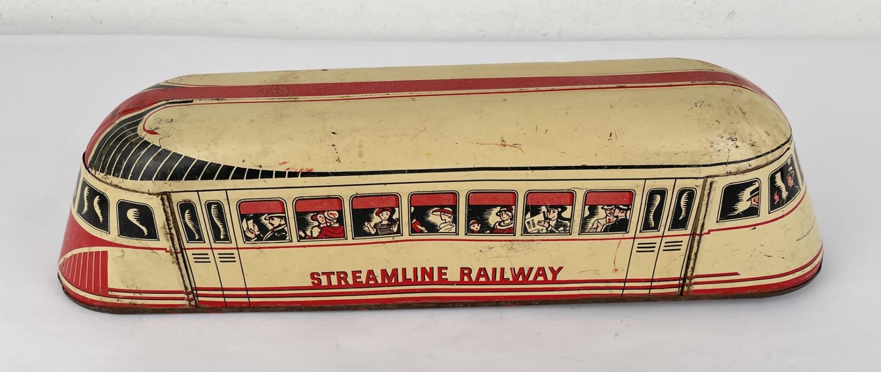 Wolverine Streamline Railway Tin Toy Train