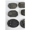 Image 7 : Collection of Bronze Western Belt Buckles
