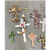 Image 2 : Group of Assorted Decorative Crosses