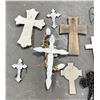 Image 8 : Group of Assorted Decorative Crosses