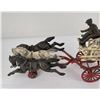 Image 10 : Reproduction Cast Iron Fire Truck Toy