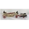 Image 2 : Reproduction Cast Iron Fire Truck Toy