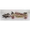 Image 9 : Reproduction Cast Iron Fire Truck Toy