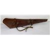 Image 5 : Wool Lined Leather Rifle Scabbard