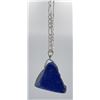 Image 2 : Lapis Lazuli Sterling Silver Necklace