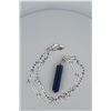 Image 3 : Lapis Lazuli Spire Sterling Silver Necklace