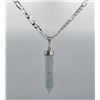 Image 2 : Amazonite Spire Sterling Silver Necklace