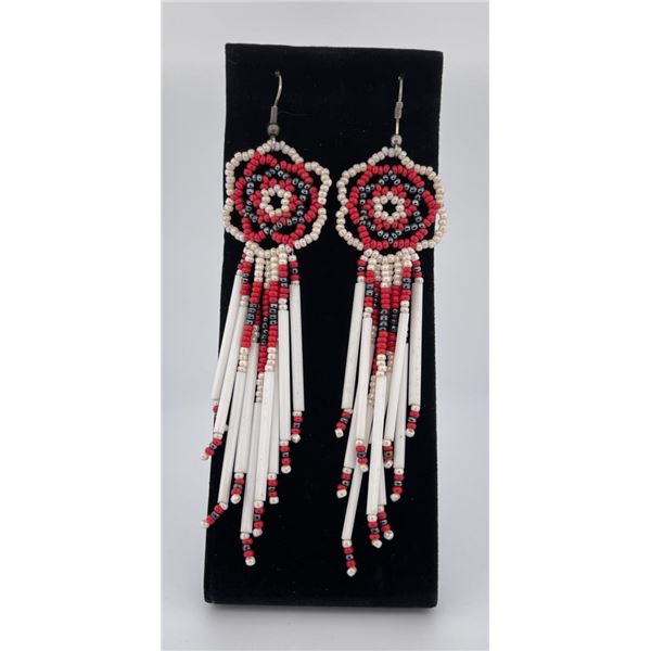 Montana Indian Made Beaded Earrings