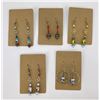 Image 1 : Collection of Mexican Pottery Earrings