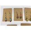 Image 2 : Collection of Mexican Pottery Earrings