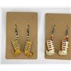 Image 2 : Native American Indian Moccasin Earrings