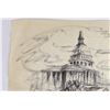 Image 7 : Washington DC Pen and Ink Watercolor Painting