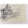 Image 9 : Washington DC Pen and Ink Watercolor Painting