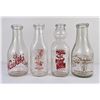 Image 1 : Collection of Antique Milk Bottles
