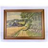 Image 1 : Danish Dutch Farm Field Painting Svend Thorsø