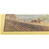 Image 2 : Jesse Watson Watercolor "Plowing" Painting