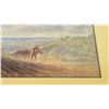 Image 3 : Jesse Watson Watercolor "Plowing" Painting