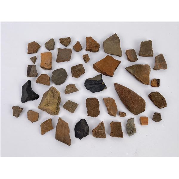 Collection of Indian Artifact Shards
