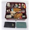 Image 1 : Antique Fishing Tackle Box w/ Lures