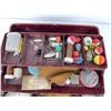 Image 2 : Antique Fishing Tackle Box w/ Lures