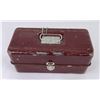 Image 7 : Antique Fishing Tackle Box w/ Lures