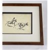 Image 2 : Edward Borein Pen and Ink Cowboy Drawing