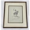Image 1 : Olaf Carl Wieghorst Christmas Pen and Ink Drawing