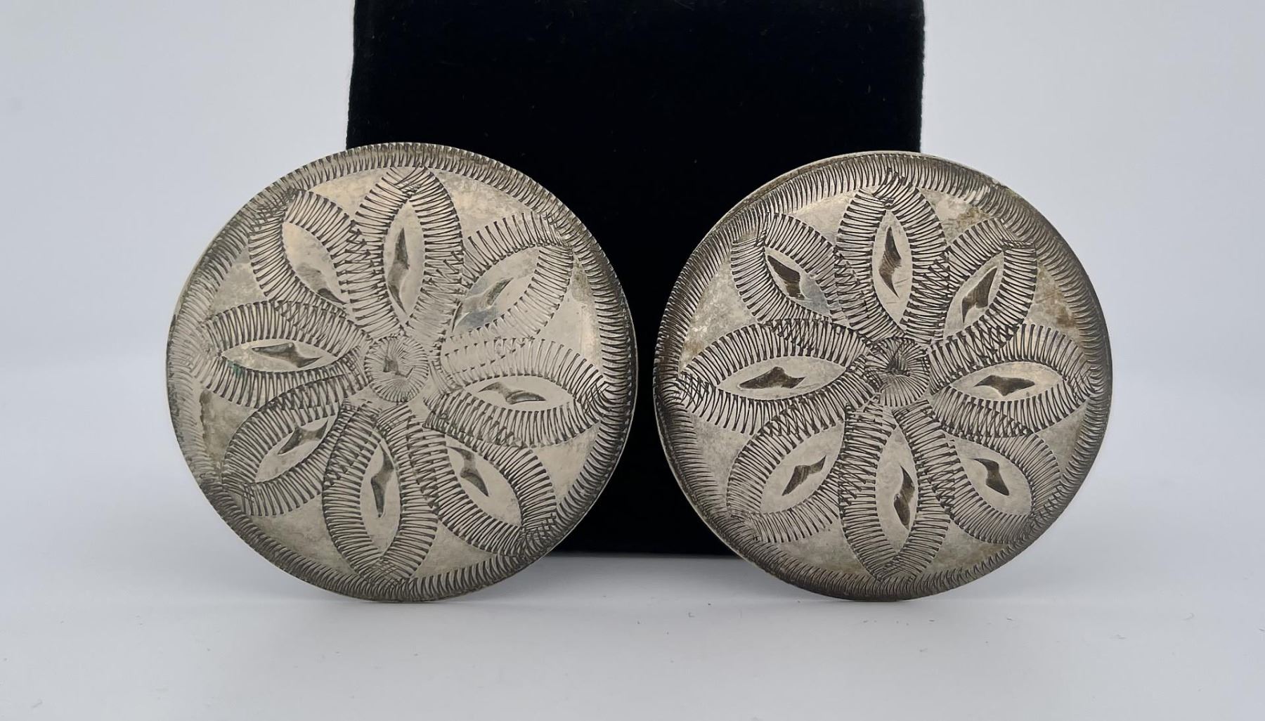 10-Piece Antique Silver Western Star Conchos - 2.8cm Rivetback For Belts, Hats, Jackets