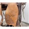 Image 2 : Tooled Leather Cowboy Saddle Hereford
