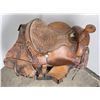Image 5 : Tooled Leather Cowboy Saddle Hereford