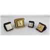 Image 1 : Collection of Mid Century Travel Alarm Clocks
