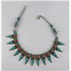 Image 2 : Tibet Turquoise and Coral Necklace