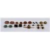 Image 1 : Collection of Semi Precious Stone Cufflinks
