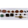 Image 3 : Collection of Semi Precious Stone Cufflinks