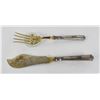Image 1 : Victorian Silver Plate Fish Serving Set