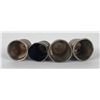 Image 6 : Lot of 4 Victorian Sterling Silver Thimbles