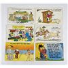 Image 1 : Collection of Western Comic Postcards