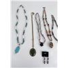 Image 2 : Collection of Semi Precious Jewelry Necklaces