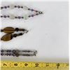 Image 8 : Collection of Semi Precious Jewelry Necklaces