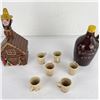Image 3 : Collection of Pottery Whiskey Decanter Jugs