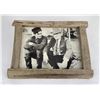 Image 1 : Will Rogers Photo in Barn Wood Frame