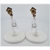 Image 2 : Victorian 14k Gold Earrings