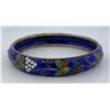 Image 4 : Chinese Cloisonne Silver and Enamel Bracelet